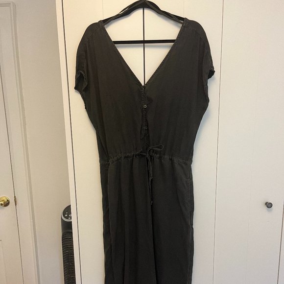 NWOT Gray Jumpsuit - Picture 1 of 3